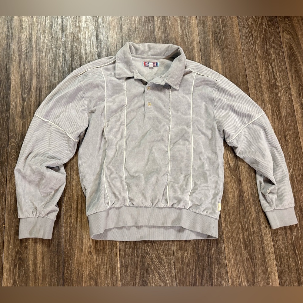 UO Brady Polo Long Sleeve Shirt